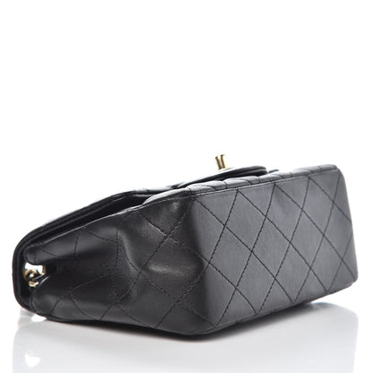 Chanel Lambskin Quilted Mini Square Flap Black 4 of 10