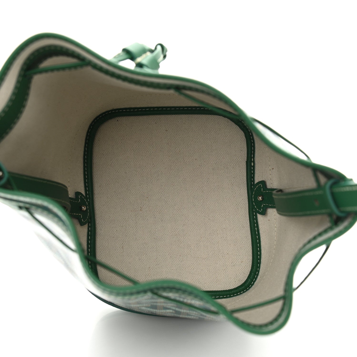 Goyard Goyardine Petit Flot Bucket Bag PM Green 5 of 9