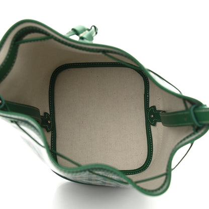 Goyard Goyardine Petit Flot Bucket Bag PM Green 5 of 9