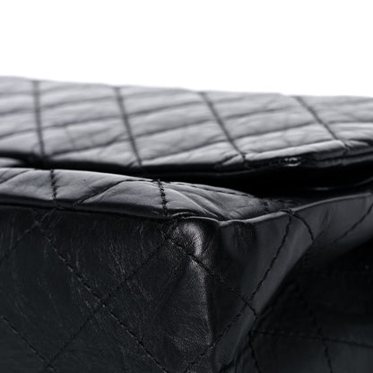 Chanel Aged Calfskin Quilted 2.55 Reissue 227 Flap Black 11 of 17