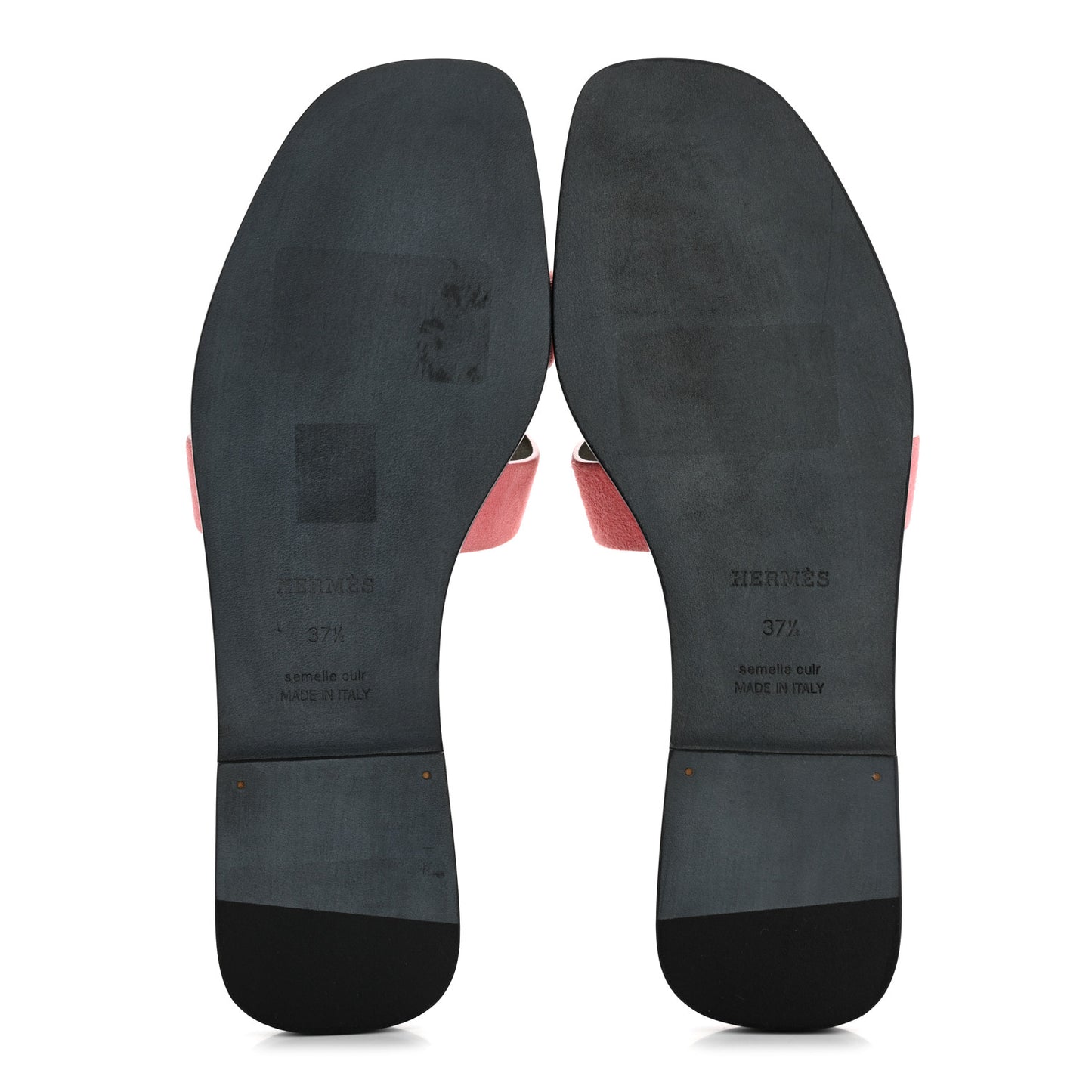 Suede Goatskin Oran Sandals 37.5 Rose Du Desert