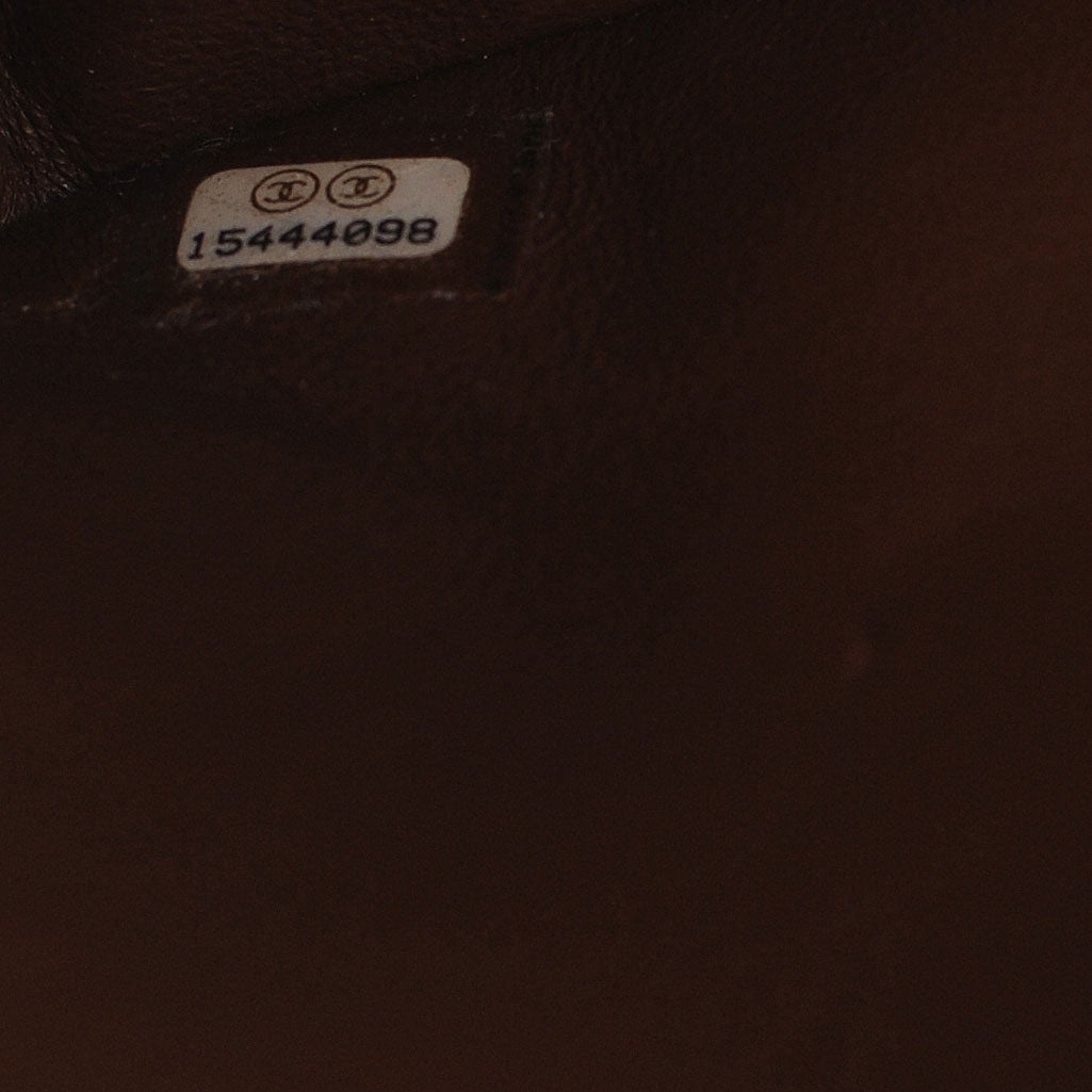 Chanel Lambskin Maxi Double Flap Brown 8 of 8