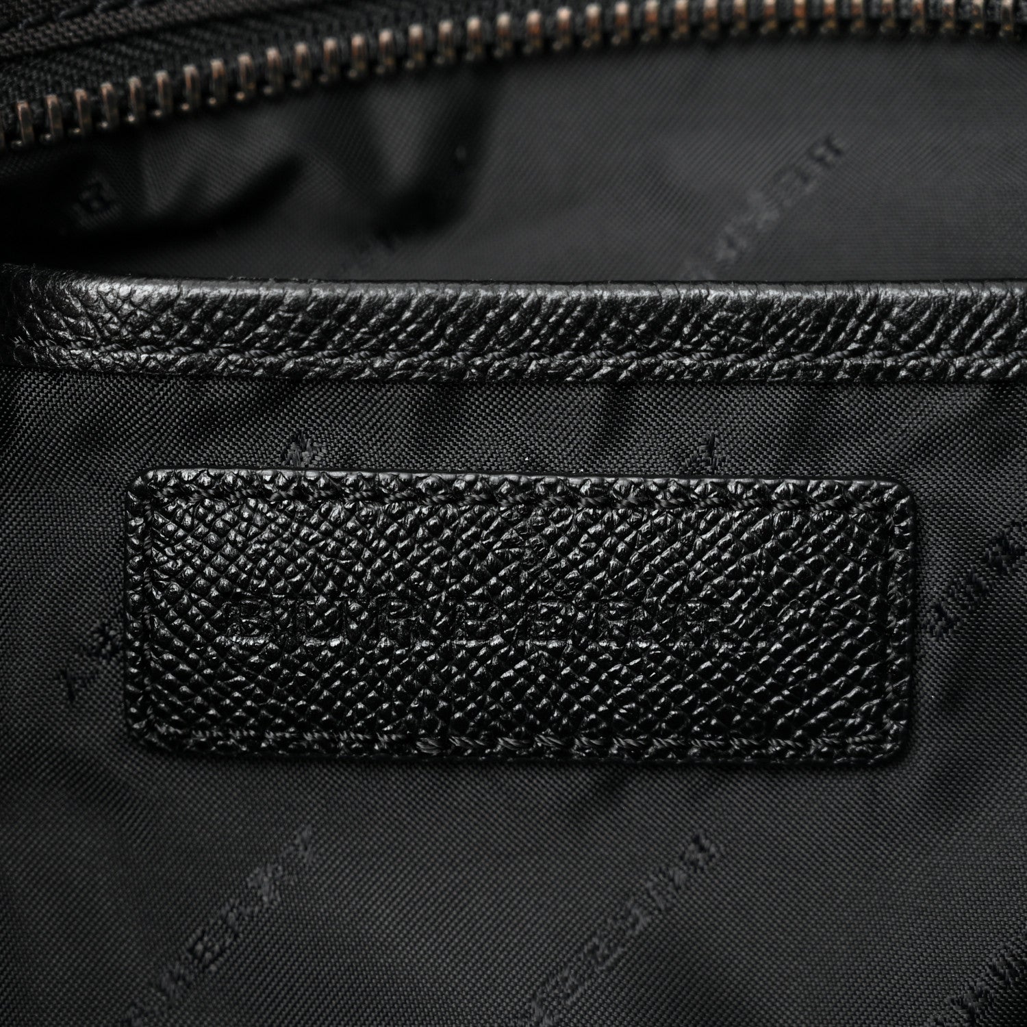 Burberry Nylon House Check Diaper Bag Black 7 of 15