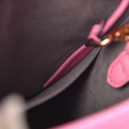 Fendi Vitello Grace Matte Small Flip Tote Pink 10 of 13