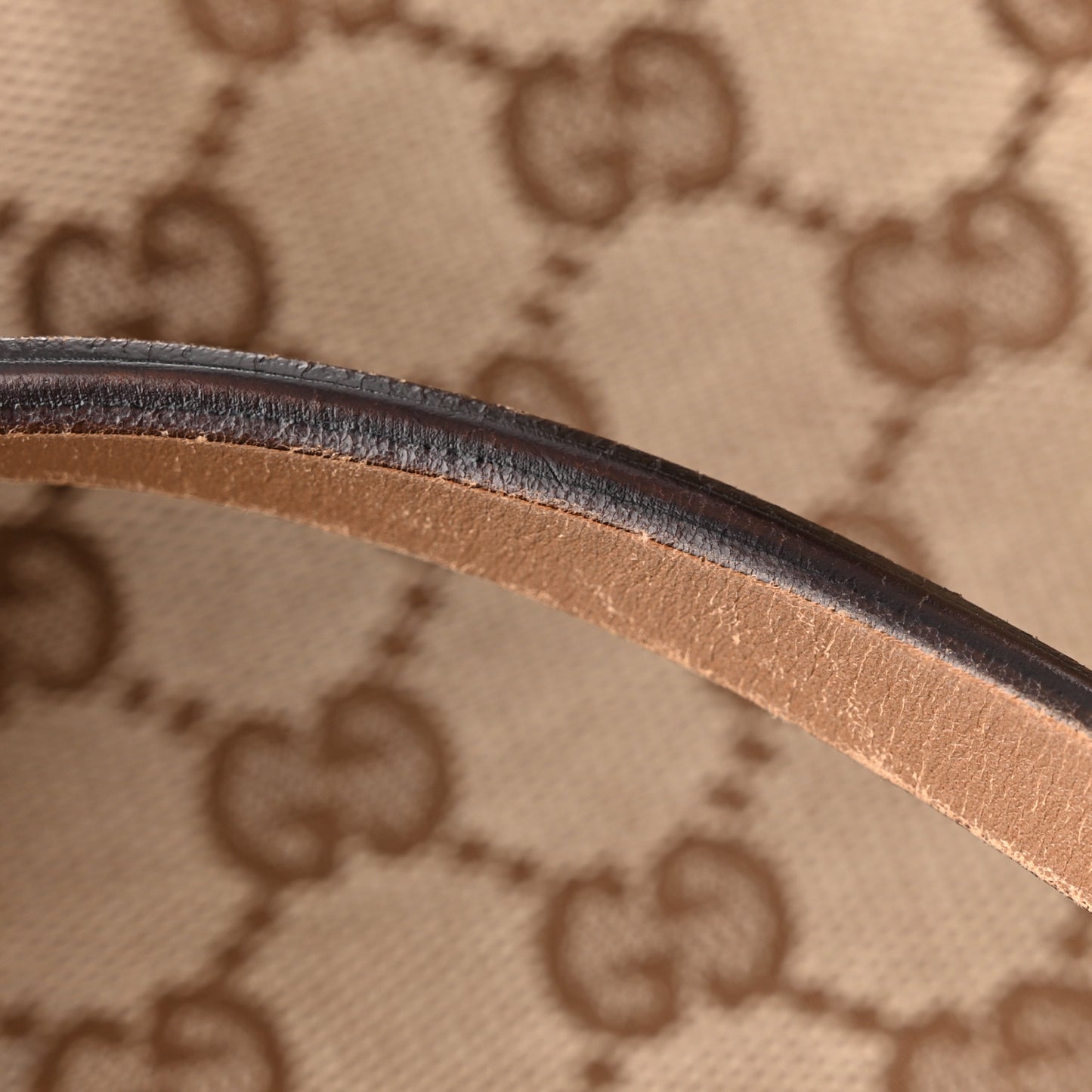 Monogram Calfskin Tote Brown