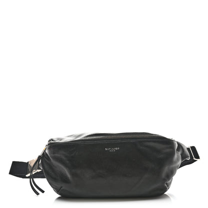 Saint Laurent Calfskin Belt Bag Black 1 of 10