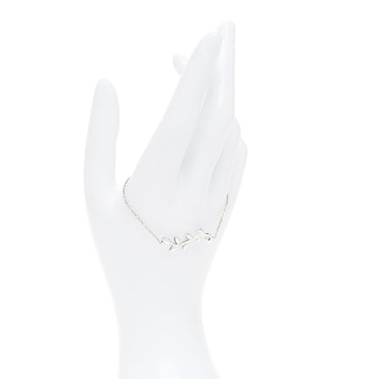 Tiffany Sterling Silver Paloma Picasso Olive Leaf Vine Bracelet 2 of 6