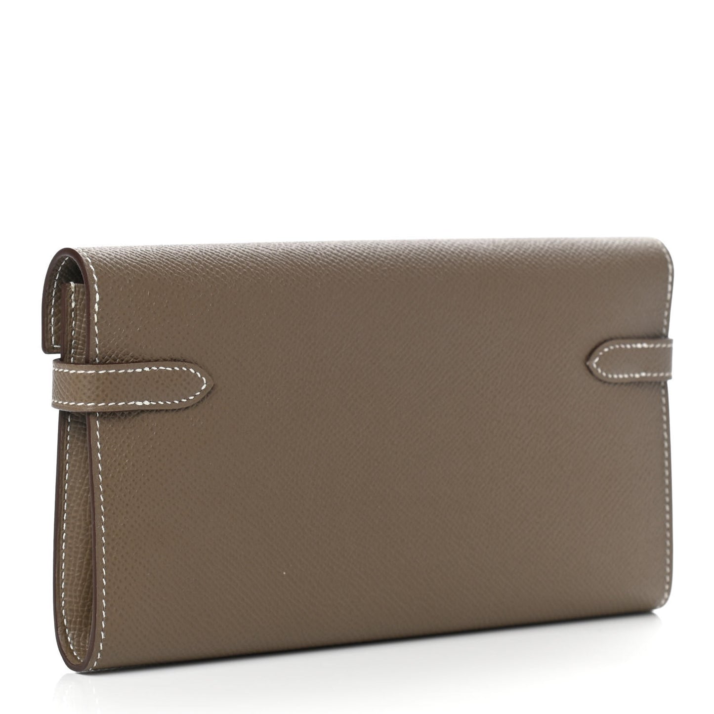 Epsom Kelly Longue Wallet Etoupe