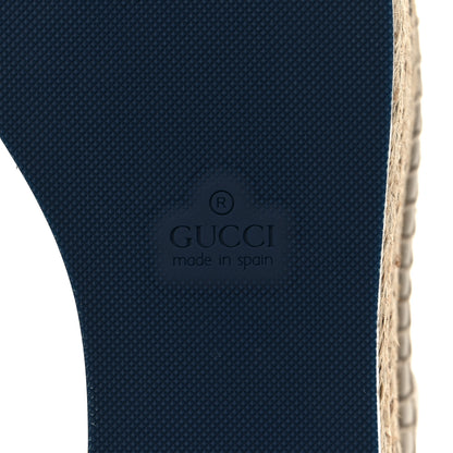 Gucci Nappa Matelasse GG Pilar Flatform Lace-Up Espadrilles 36.5 Great White 8 of 9