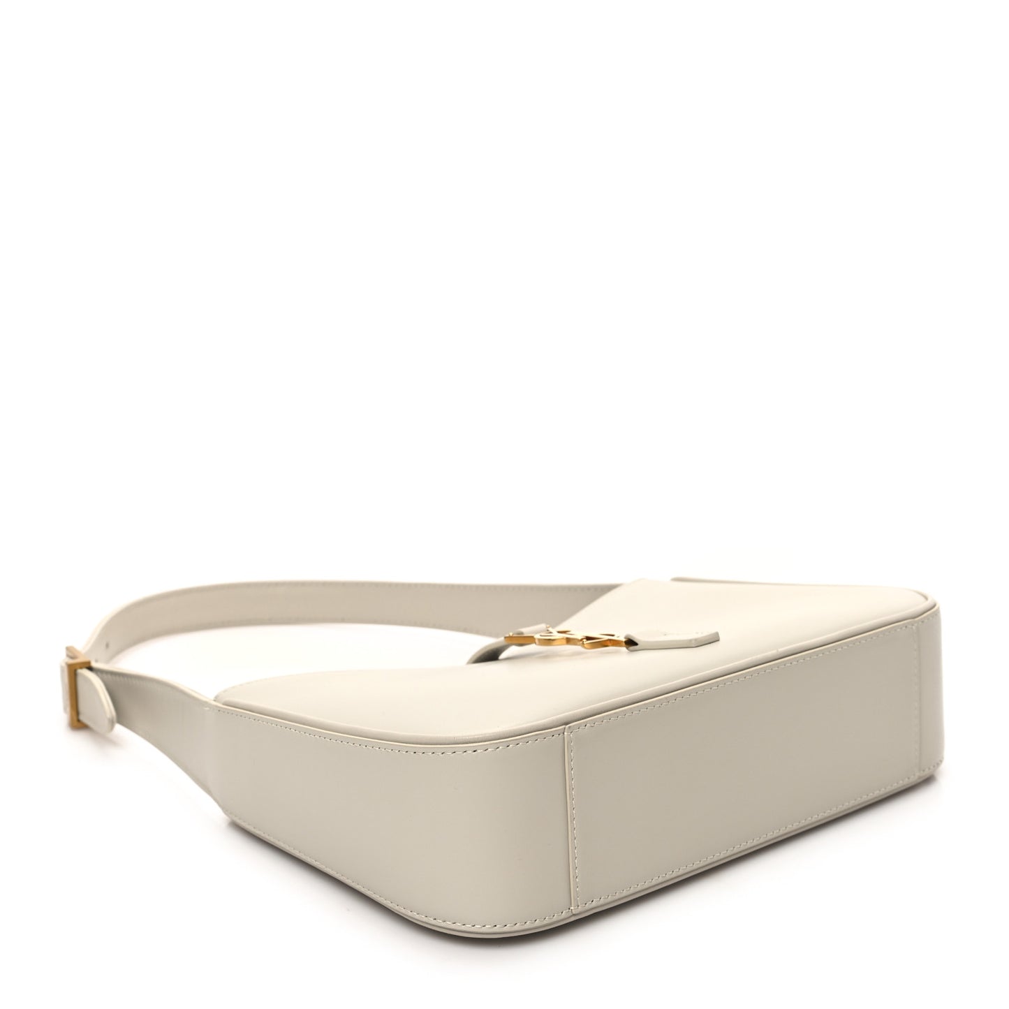 Smooth Calfskin Le 5 A 7 Hobo Blanc Vintage