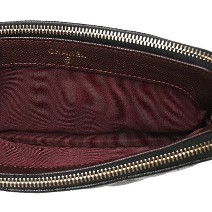 Chanel Caviar Quilted Small Clutch With Chain Black 7 of 13