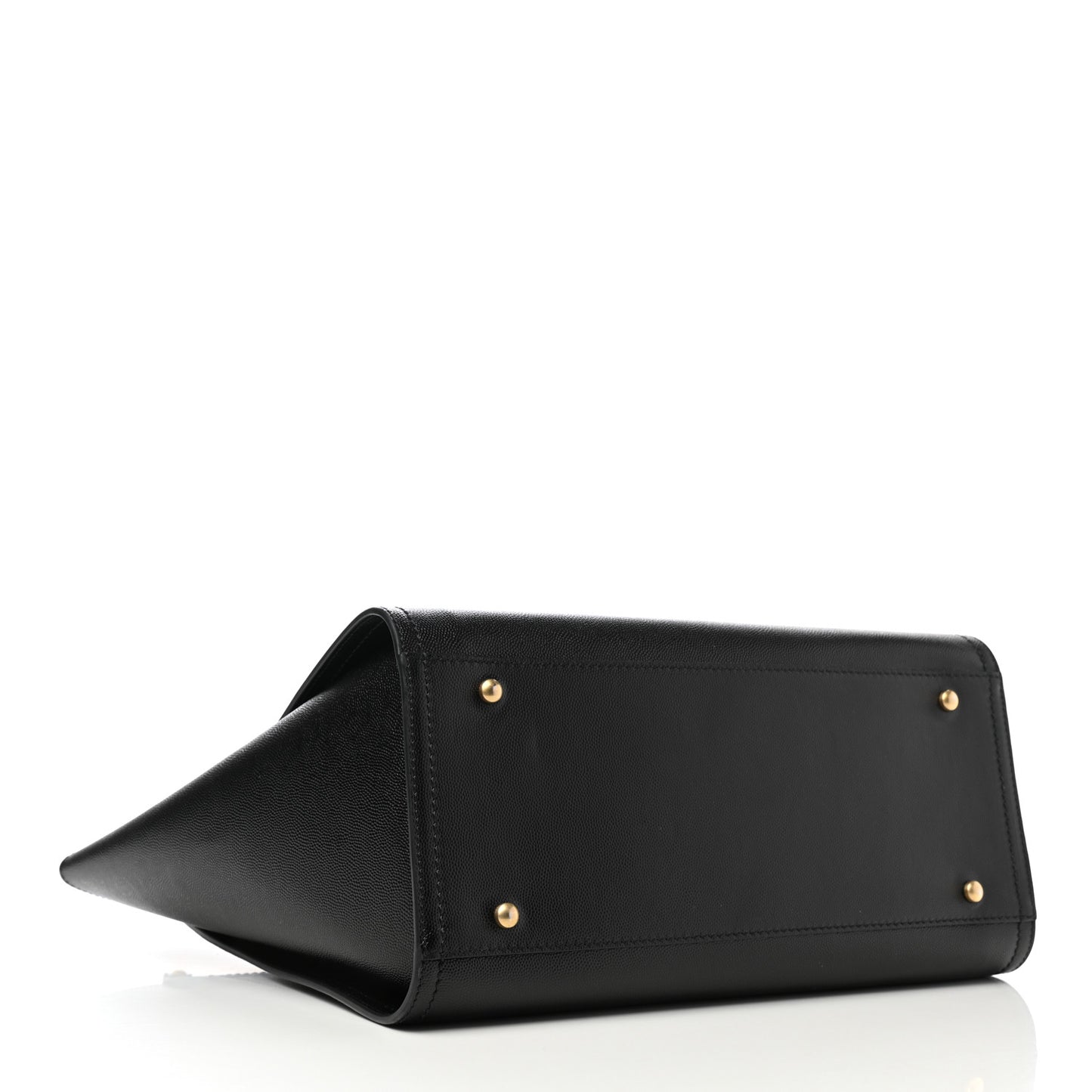 Caviar Small Studded Deauville Tote Black