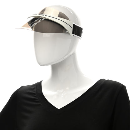 Christian Dior Mirrored DiorClub1 Sun Visor Silver 2 of 8