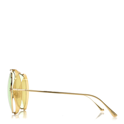 Tom Ford Metal Jack 02 TF900 Sunglasses Gold 3 of 7