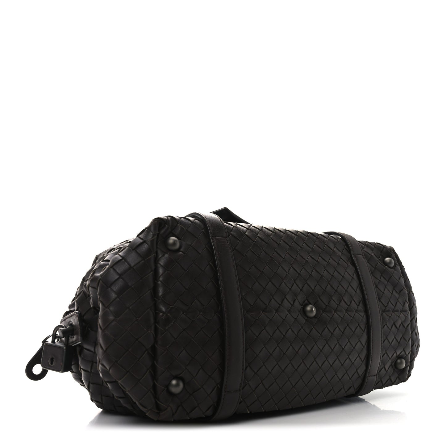 Nappa Intrecciato Montaigne Bag Ebano