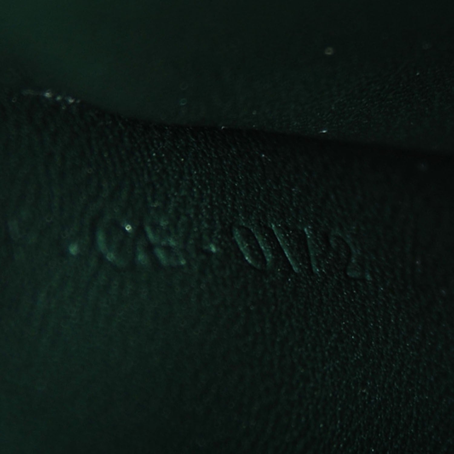 Celine Spazzolato Calfskin Classic Box Medium Flap Bag Dark Green 9 of 10
