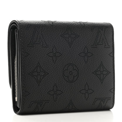 Louis Vuitton Mahina Iris Compact Wallet NM Black 3 of 7