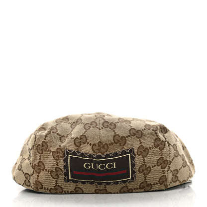 Gucci Monogram Flat Cap M Beige 6 of 10