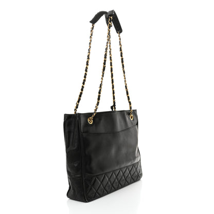 Chanel Lambskin Quilted Shoulder Bag Black 3 of 19