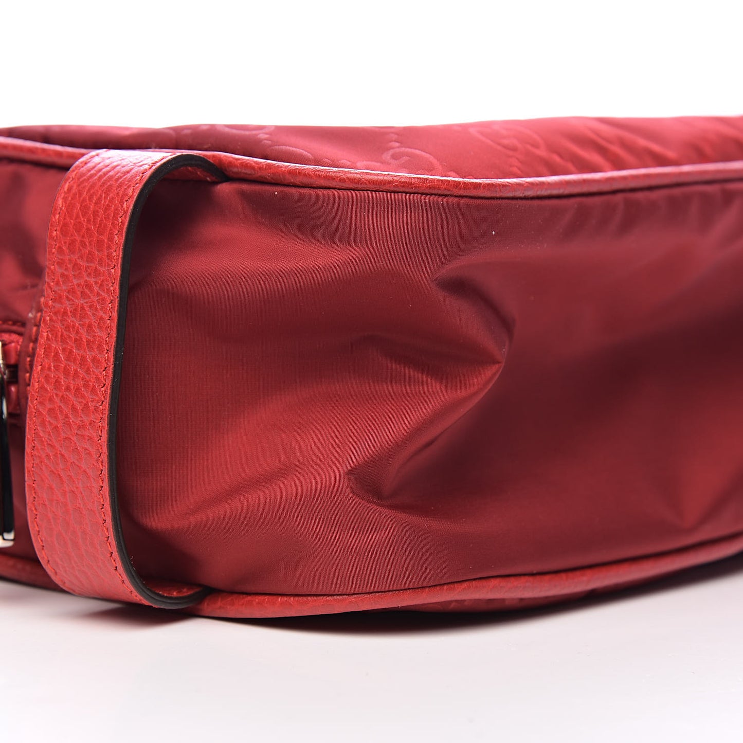 Nylon Monogram Dolmias Pouch Vibrant Red