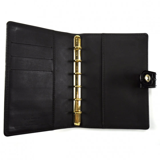 Louis Vuitton Vernis Small Ring Agenda w Refill Amarante 7 of 7