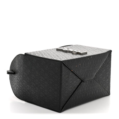 Saint Laurent Calfskin Monogram Take Away Box Black 4 of 13