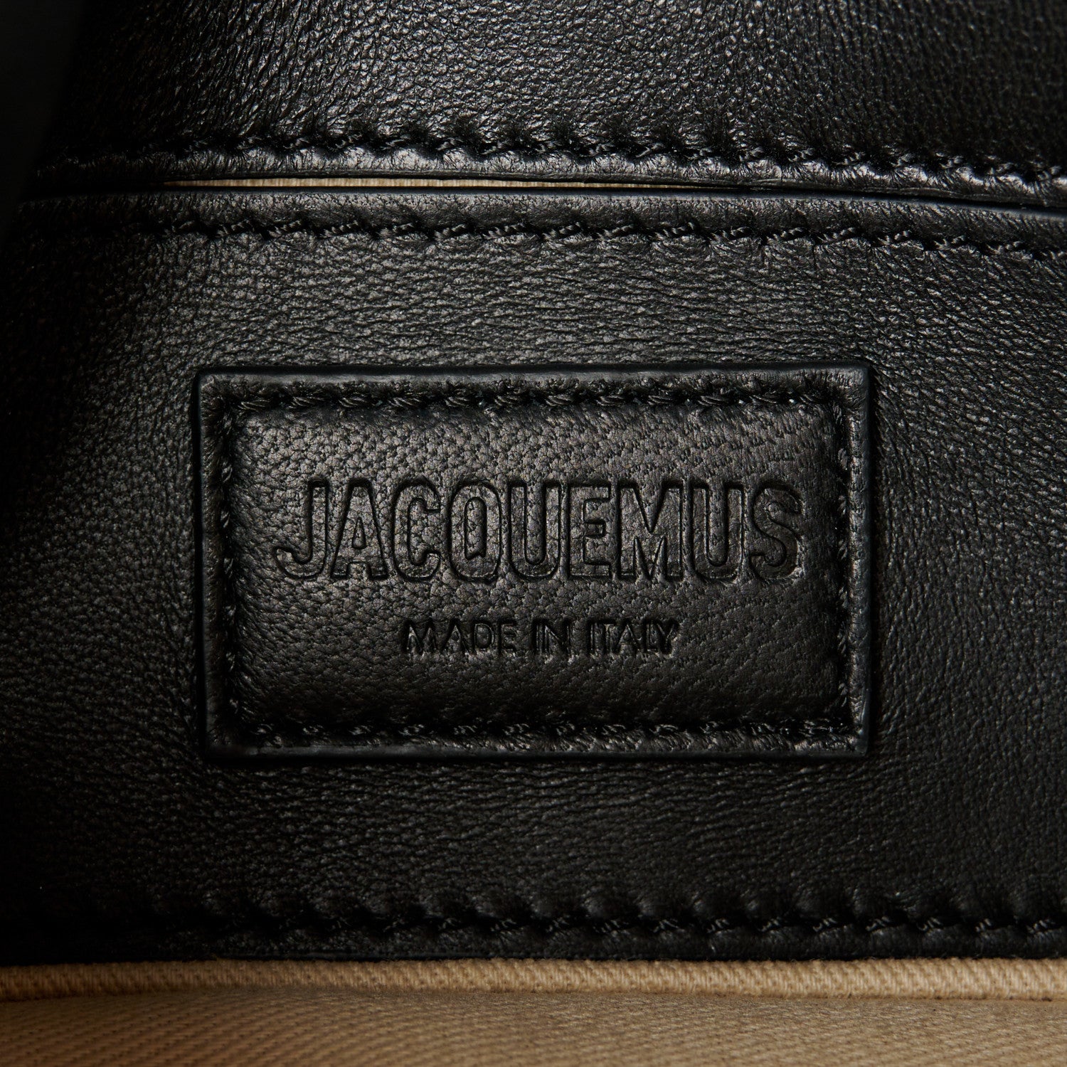 Jacquemus Padded Lambskin Le Petit Bambimou Black 6 of 10