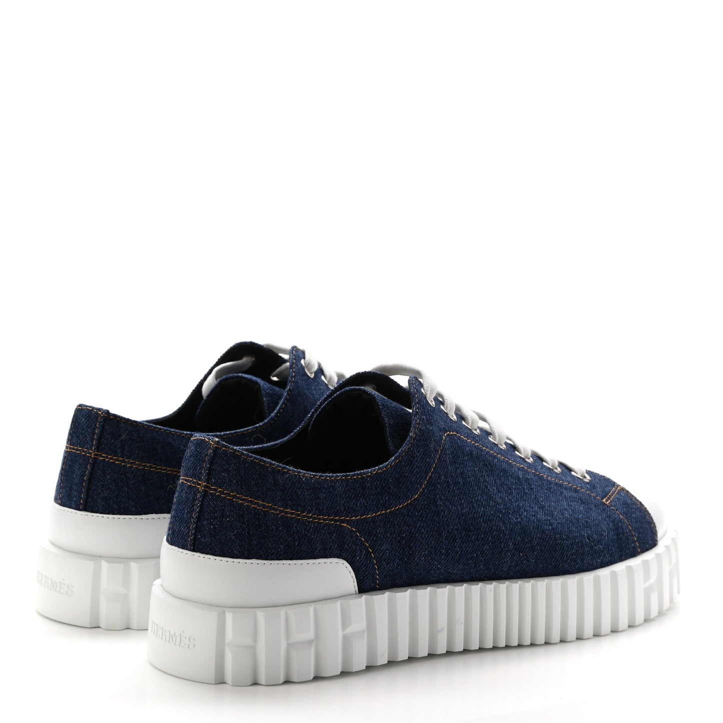 Denim Cross Sneakers 39 Bleu