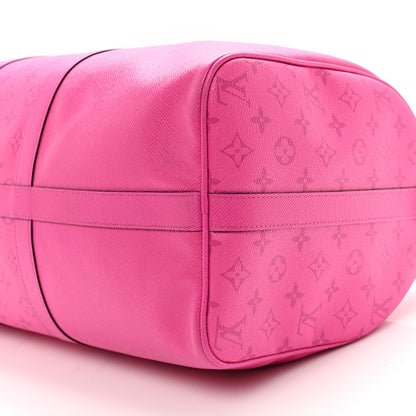 Louis Vuitton Taigarama Keepall Bandouliere 50 Fuchsia 7 of 7