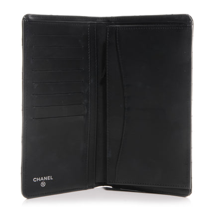 Chanel Patent Yen Wallet Black 5 of 8