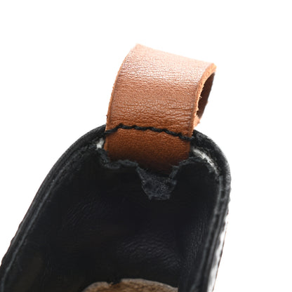 Christian Louboutin Calfskin Neoprene Leopard Studded Donna Flat Sneakers 35.5 Black Marron 9 of 10