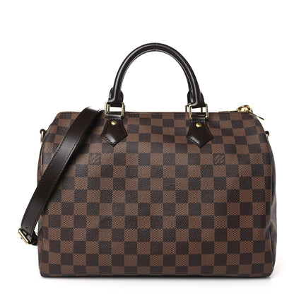 Louis Vuitton Damier Ebene Speedy Bandouliere 30 1 of 9