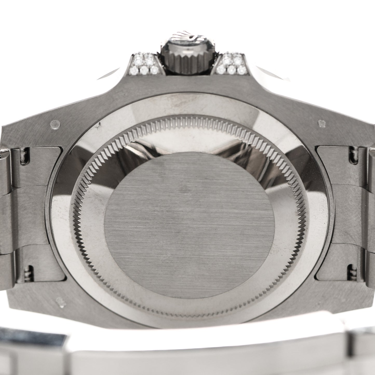 18K White Gold Diamond Blue Sapphire 40mm Oyster Perpetual Submariner Watch Royal Blue 116659SABR