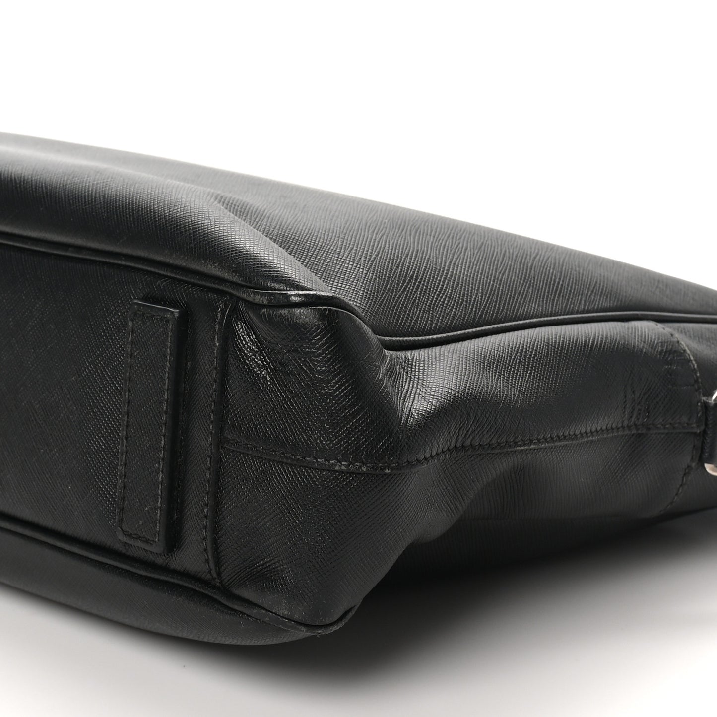 Saffiano Travel Briefcase Black