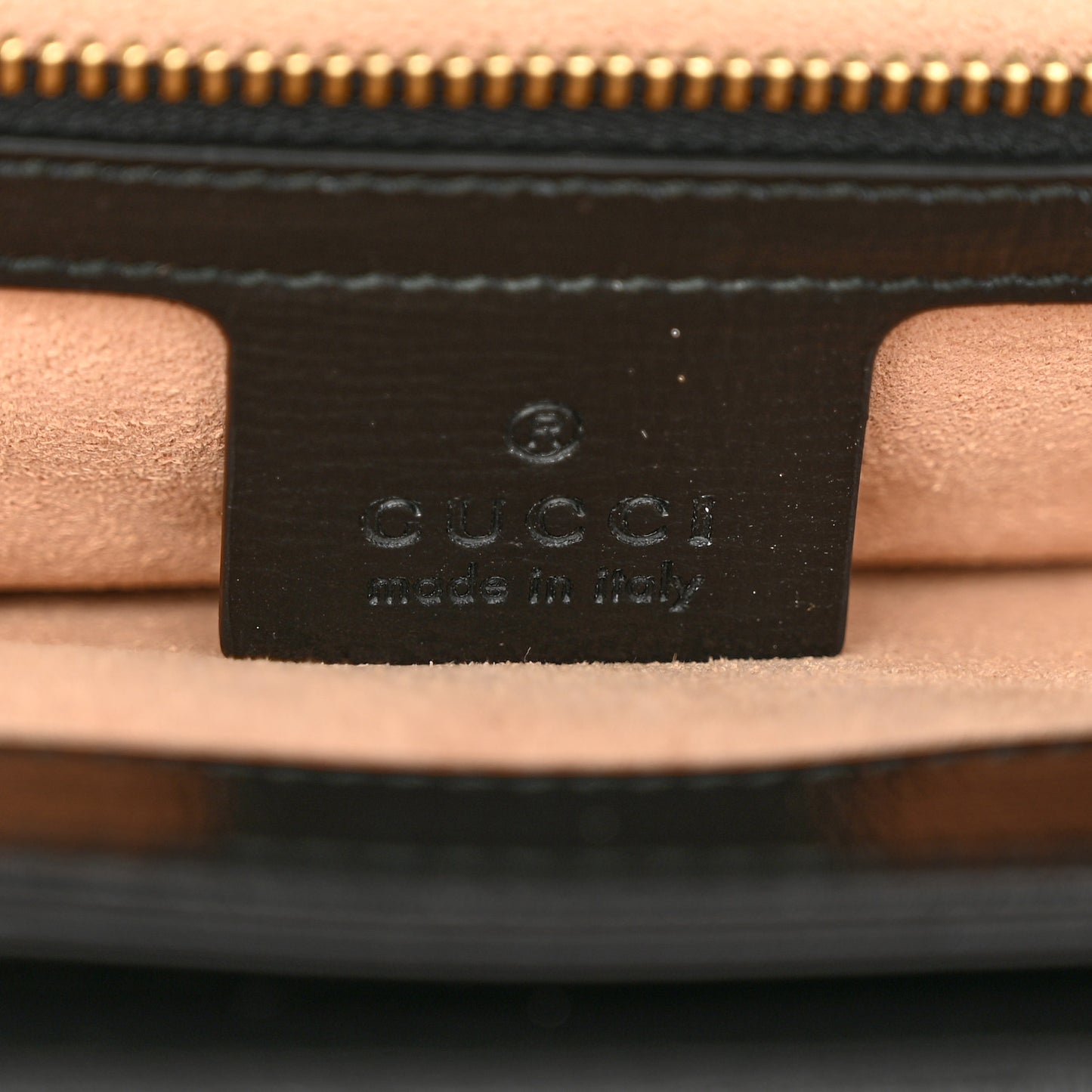 Azalea Calfskin Small Marina Chain Shoulder Bag Black