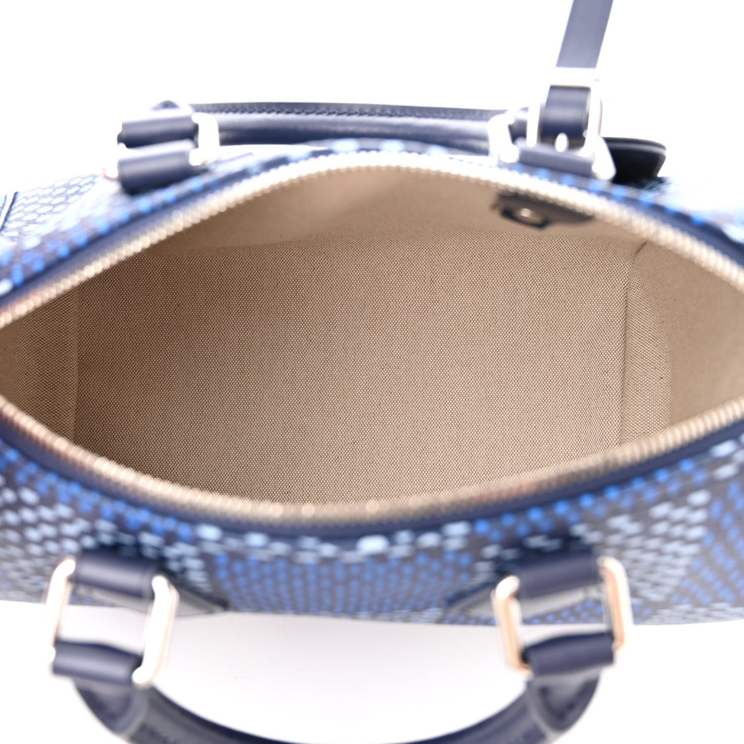 Damier Heritage Speedy Bandouliere 25 Blue