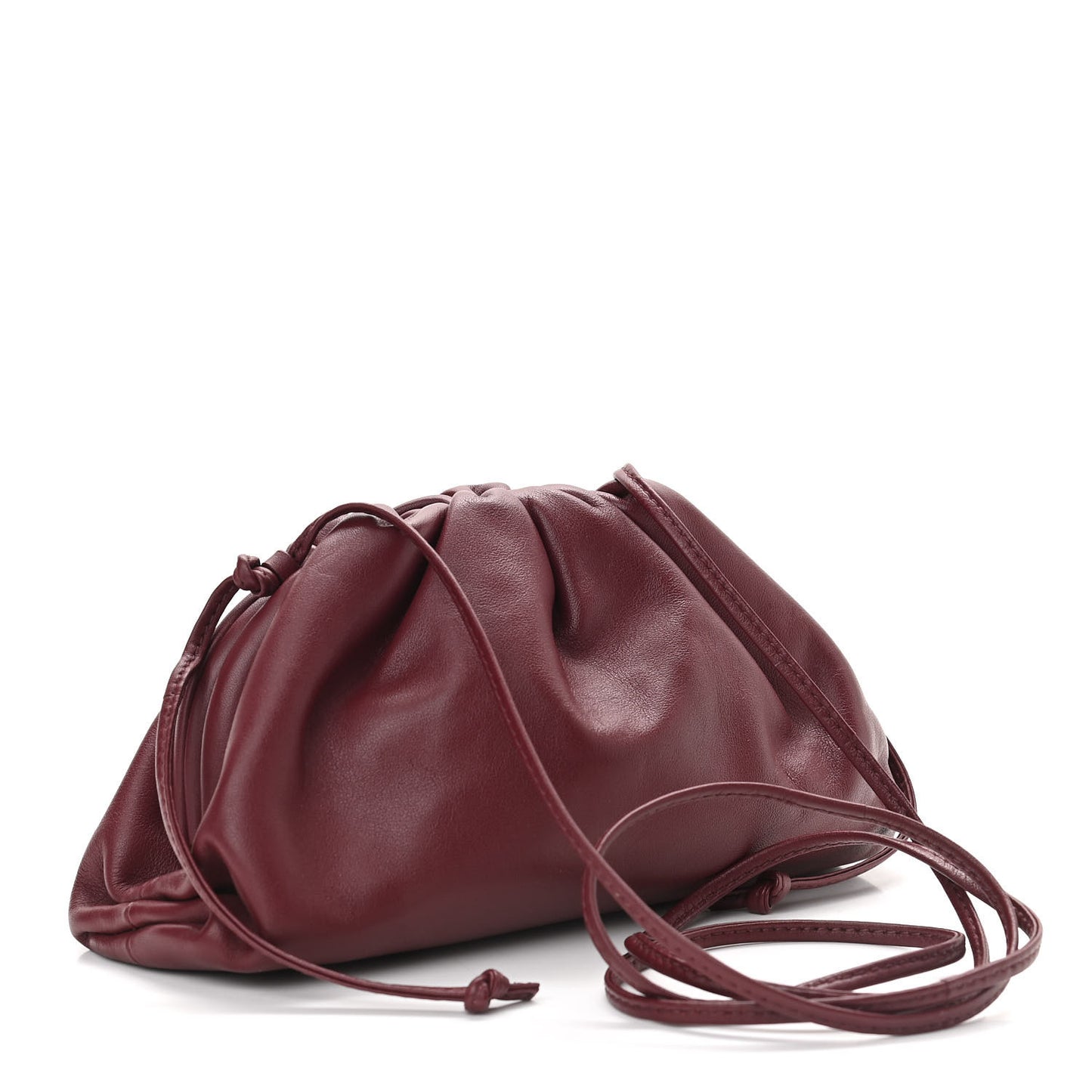 Butter Calfskin The Mini Pouch Bordeaux