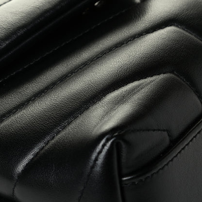 Saint Laurent Calfskin Y Quilted Monogram Toy Loulou Crossbody Bag Black 6 of 6