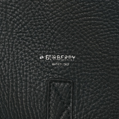 Burberry Calfskin Large Horn Bag Black 6 of 9
