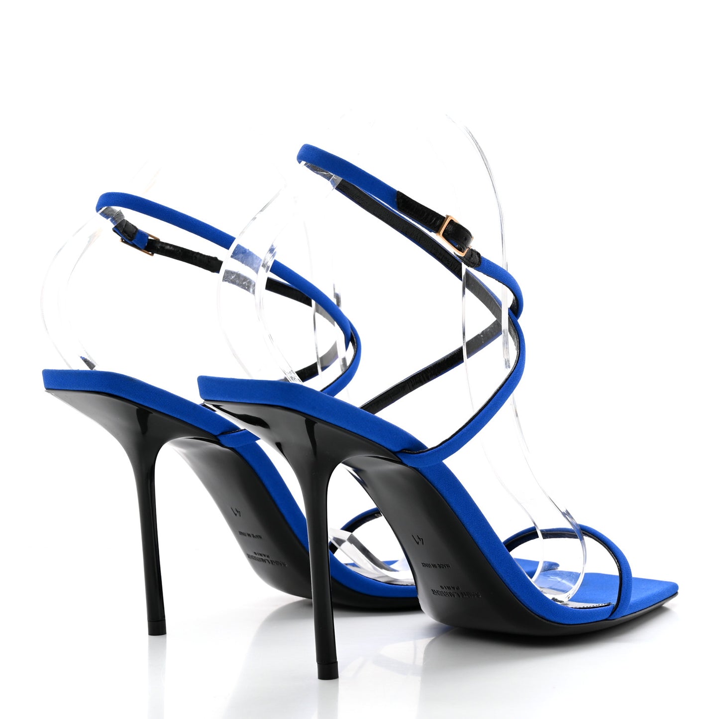 Silk Crepe Baliqua 95 Sandals 41 Picasso Blue