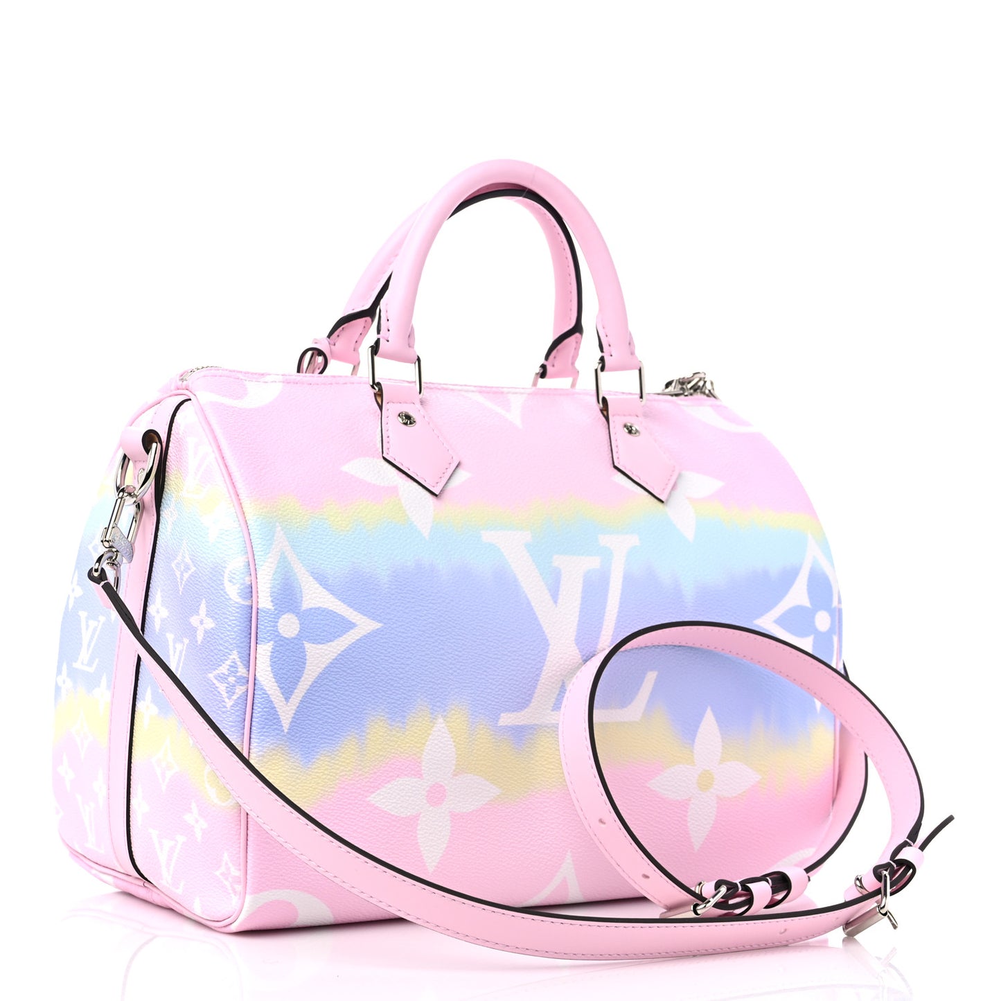 Monogram Escale Speedy Bandouliere 30 Pastel