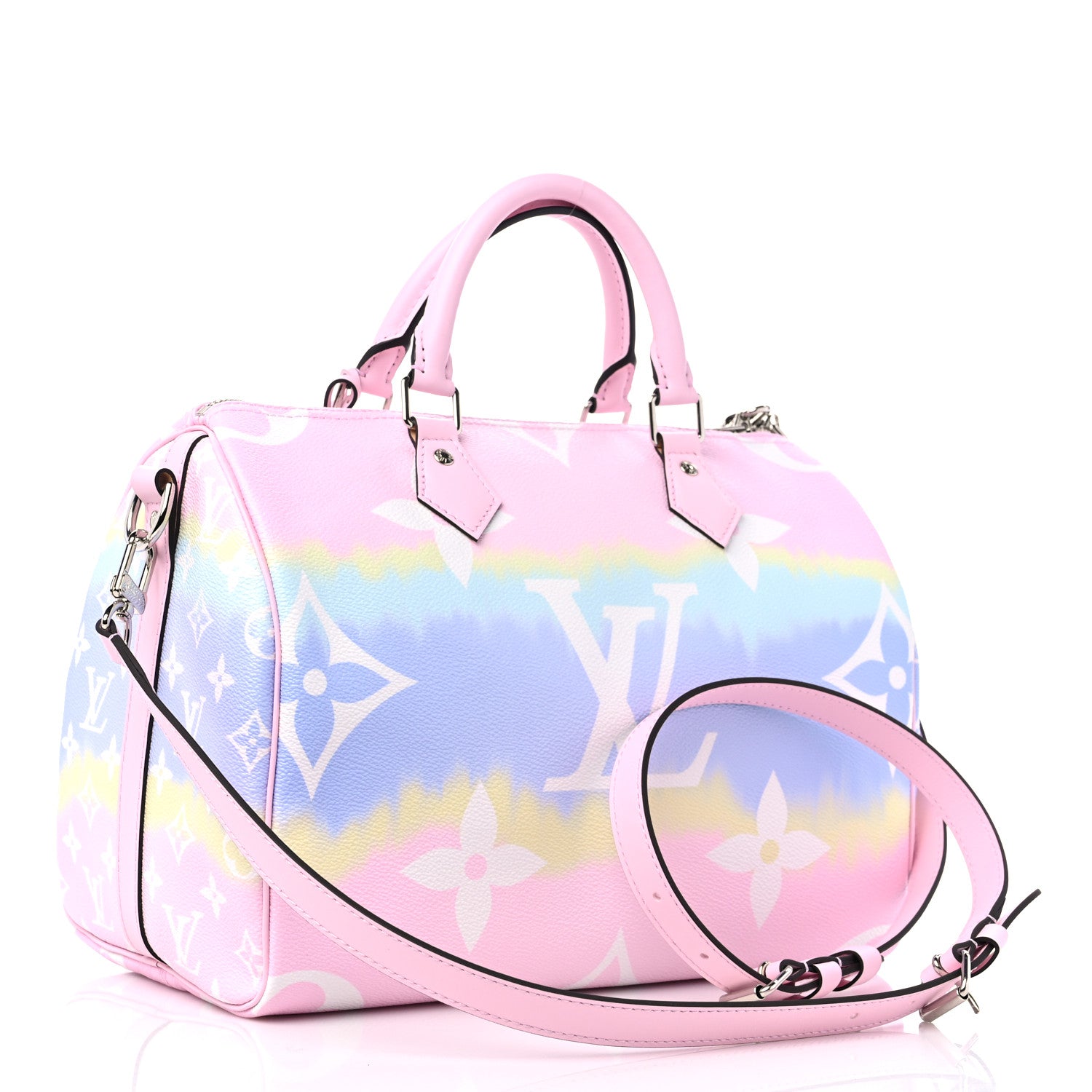 Louis Vuitton Monogram Escale Speedy Bandouliere 30 Pastel 3 of 9
