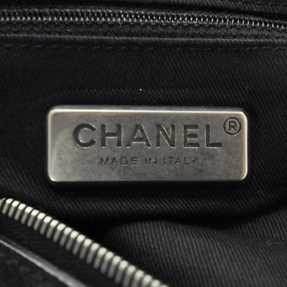 Chanel Caviar Outdoor Ligne Doctor Bag Black/Dk Grn tint 11 of 13