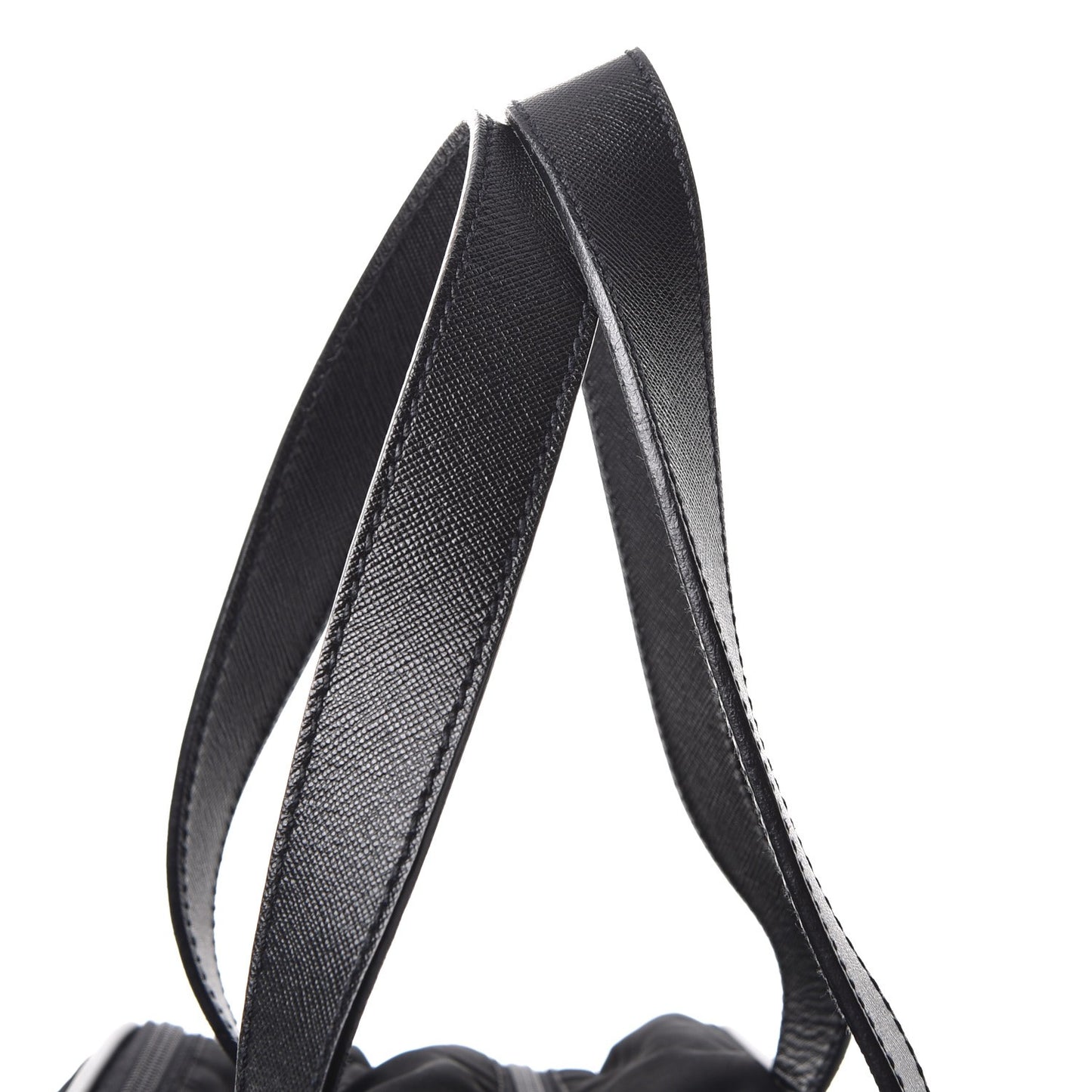 Tessuto Nylon Vela Diaper Bag Black