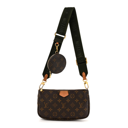 Louis Vuitton Monogram Multi Pochette Accessories Large Pochette Kaki 1 of 17