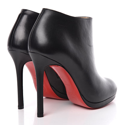 Christian Louboutin Calfskin Bella Top 120 Ankle Boots 35 Black 3 of 11