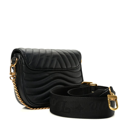 Louis Vuitton Calfskin New Wave Multi Pochette Black 11 of 11