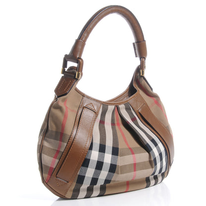 Burberry House Check Phoebe Hobo 3 of 8