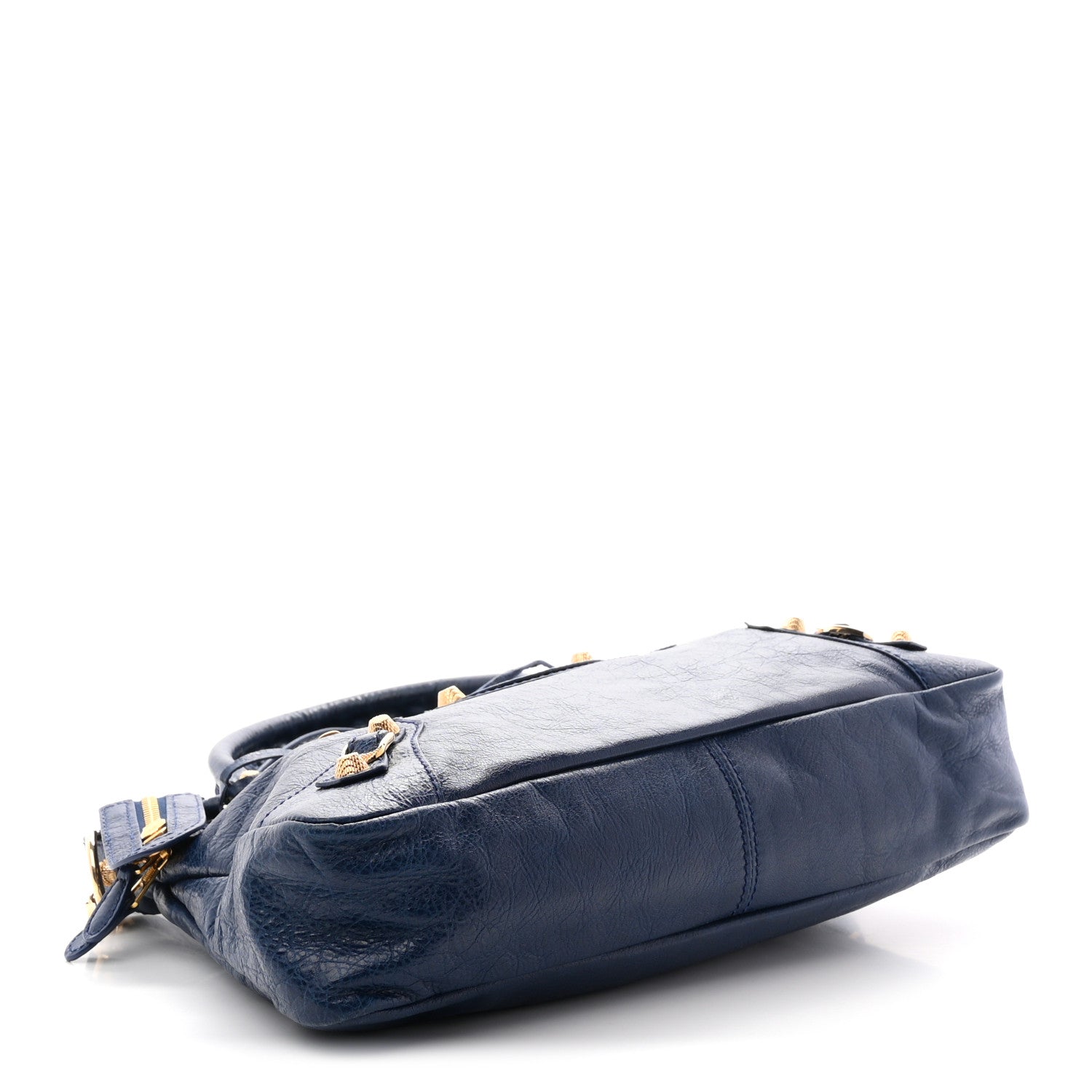 Balenciaga Agneau Giant 12 Gold Hardware Town Bleu Mineral 5 of 11