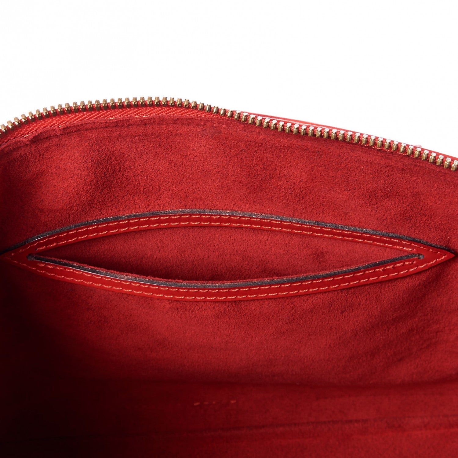 Louis Vuitton Epi Alma PM Castillan Red 8 of 10